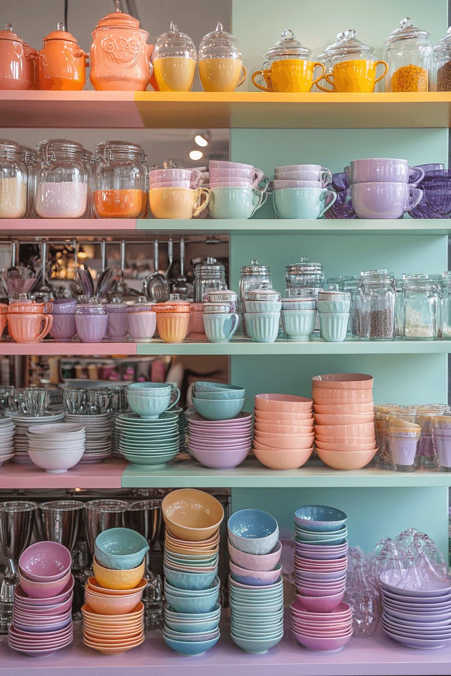 dopamine decor kitchen