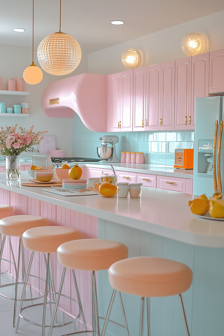 dopamine decor kitchen