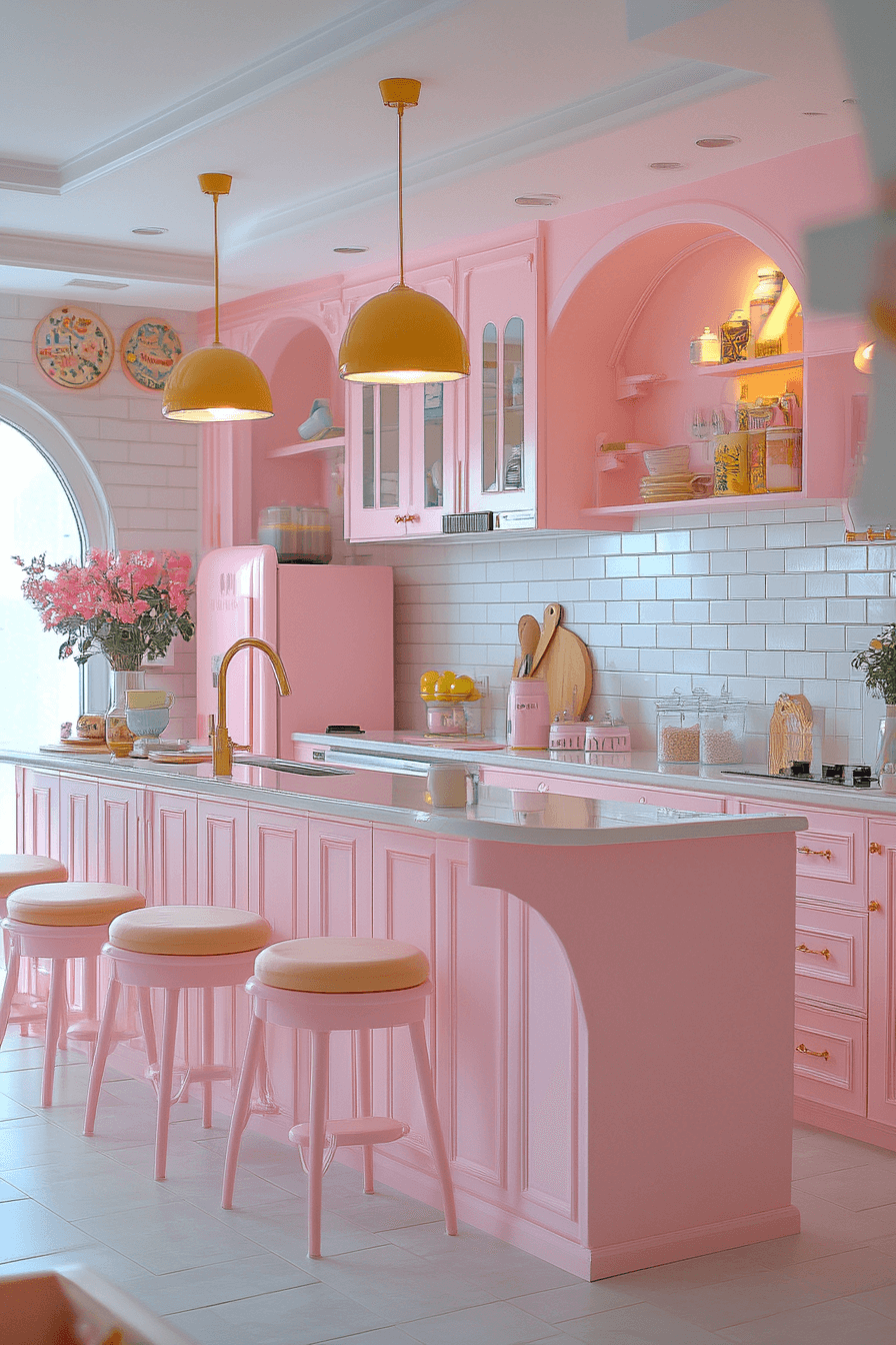 dopamine decor kitchen