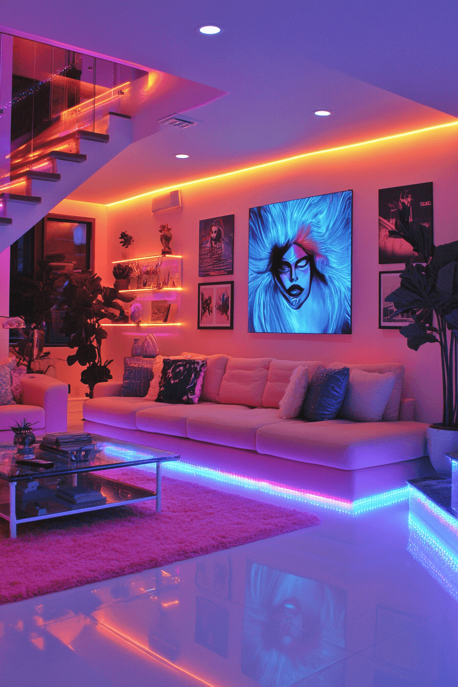 dopamine decor living room