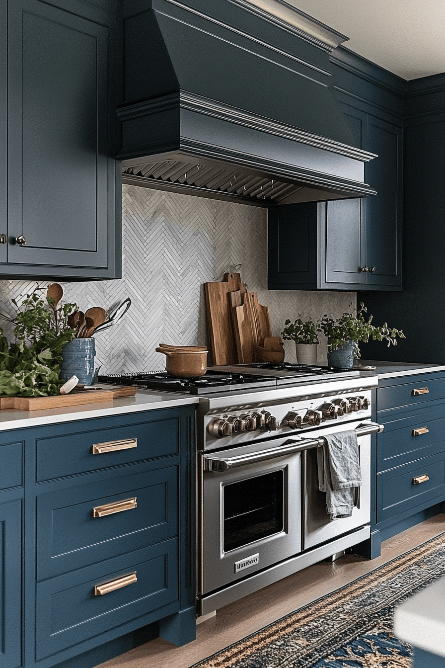 Olive Green Cabinets Kitchen