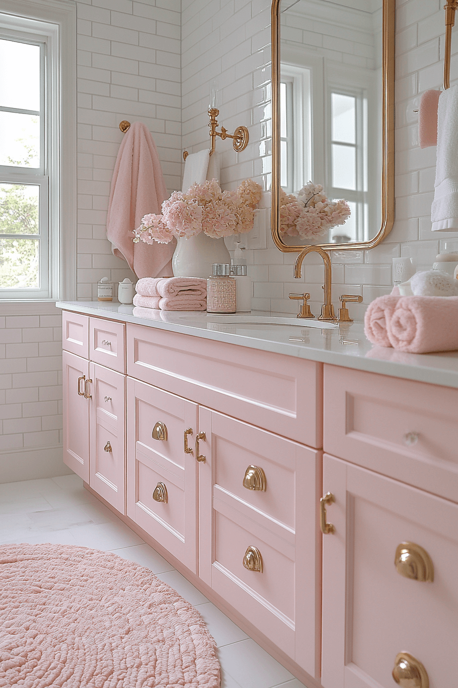 dopamine decor bathroom