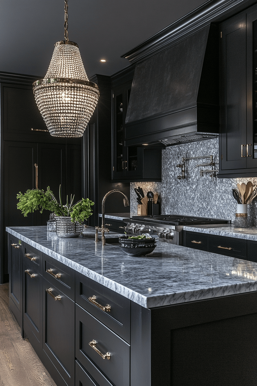 Olive Green Cabinets Kitchen