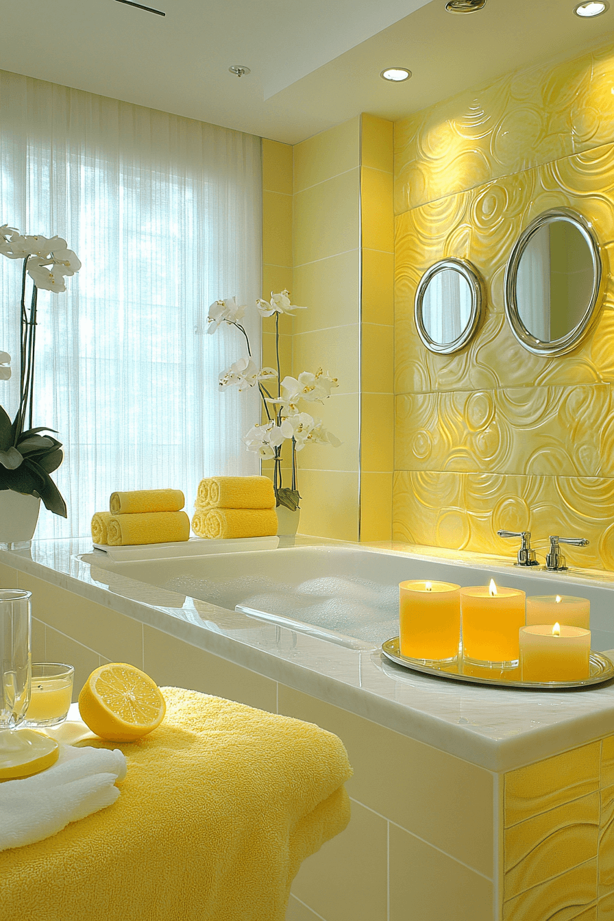 dopamine decor bathroom