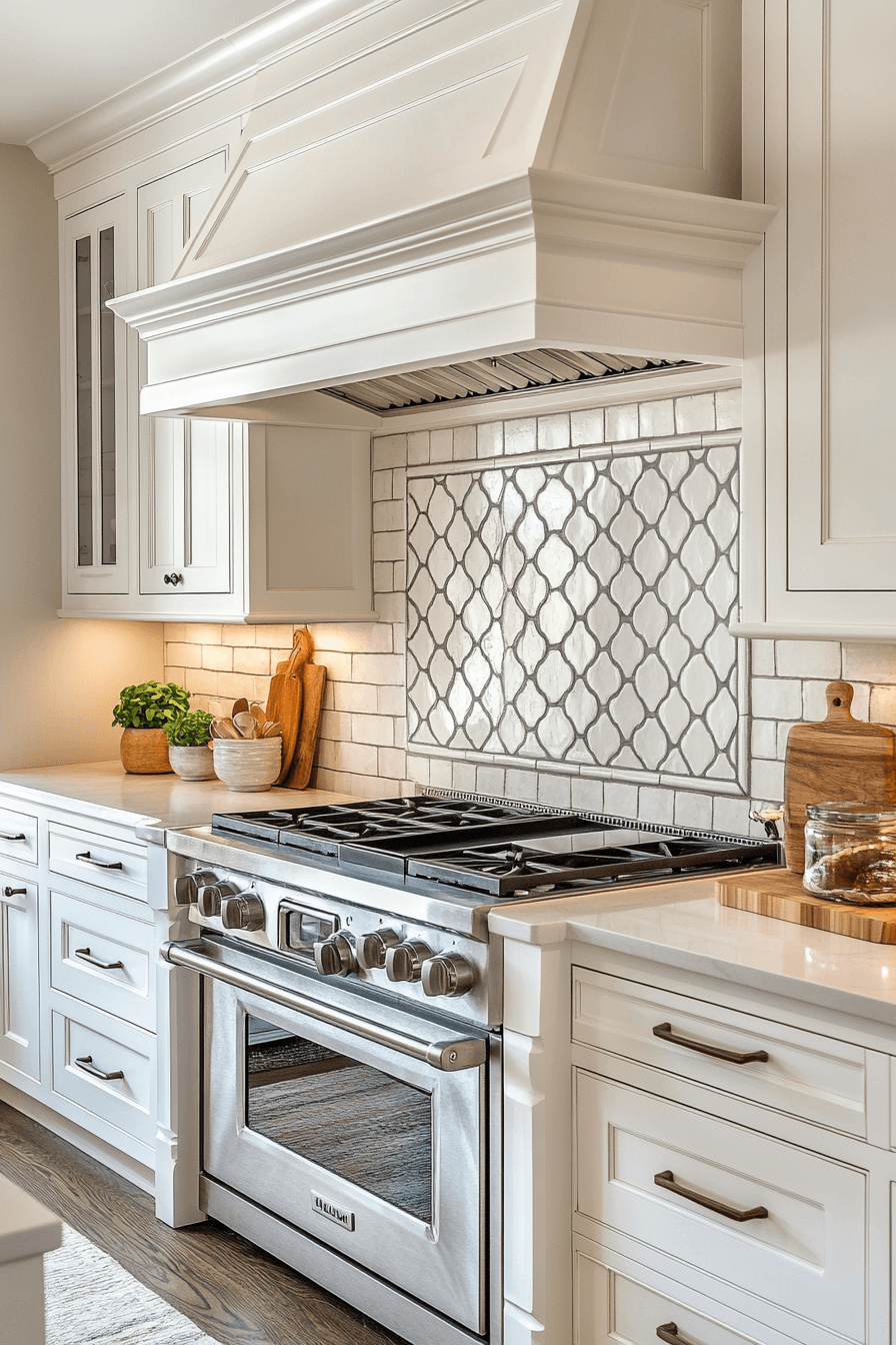 farmhouse kitchen backsplash