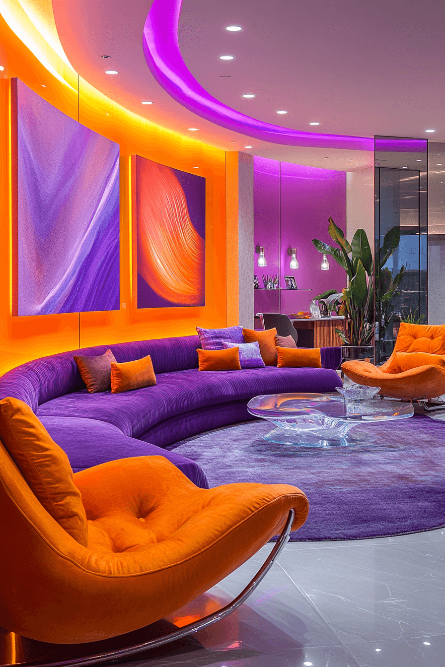 dopamine decor living room