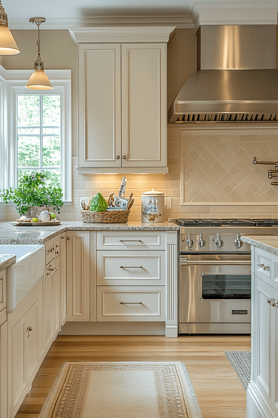 Olive Green Cabinets Kitchen