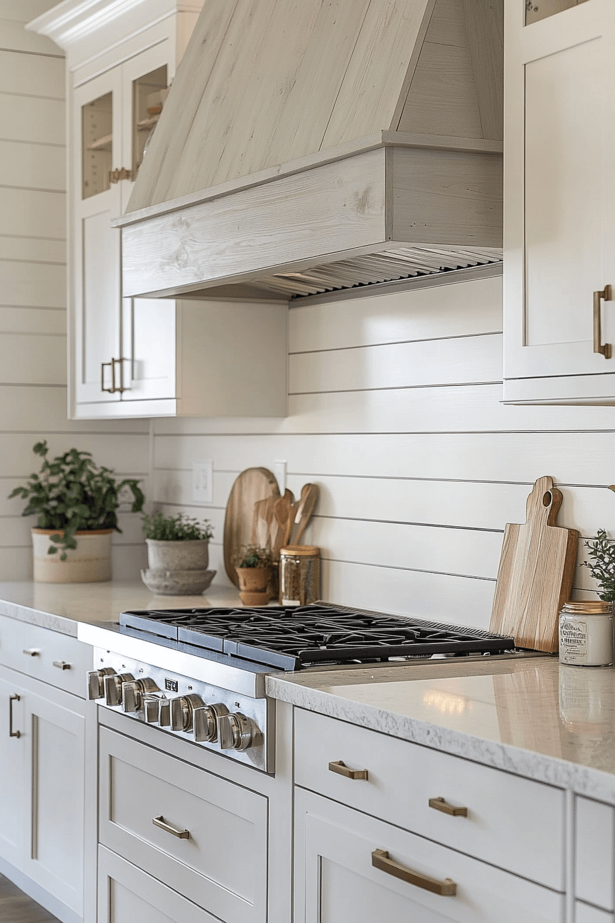 shiplap backsplash kitchen
