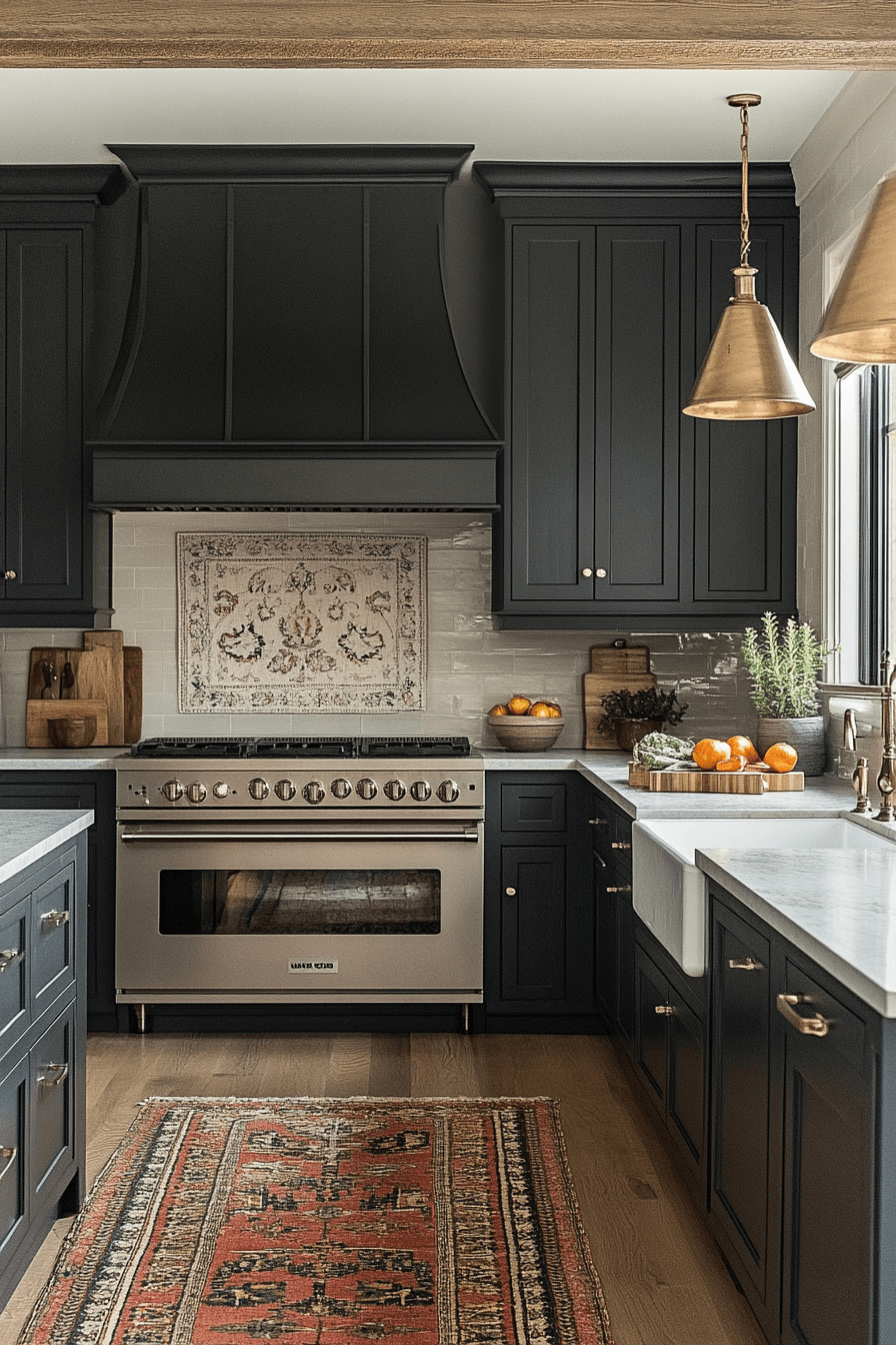 Olive Green Cabinets Kitchen