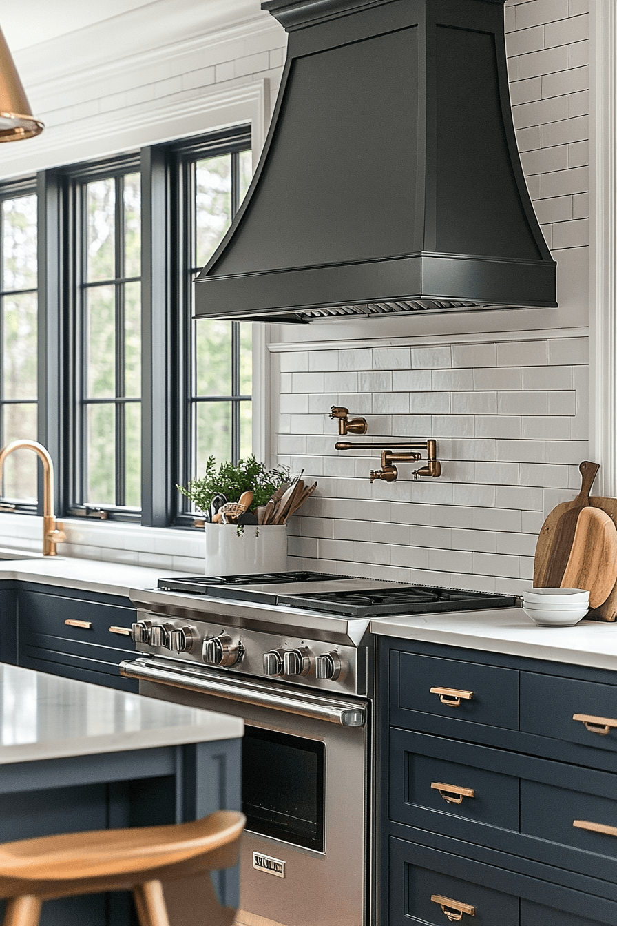 farmhouse kitchen backsplash