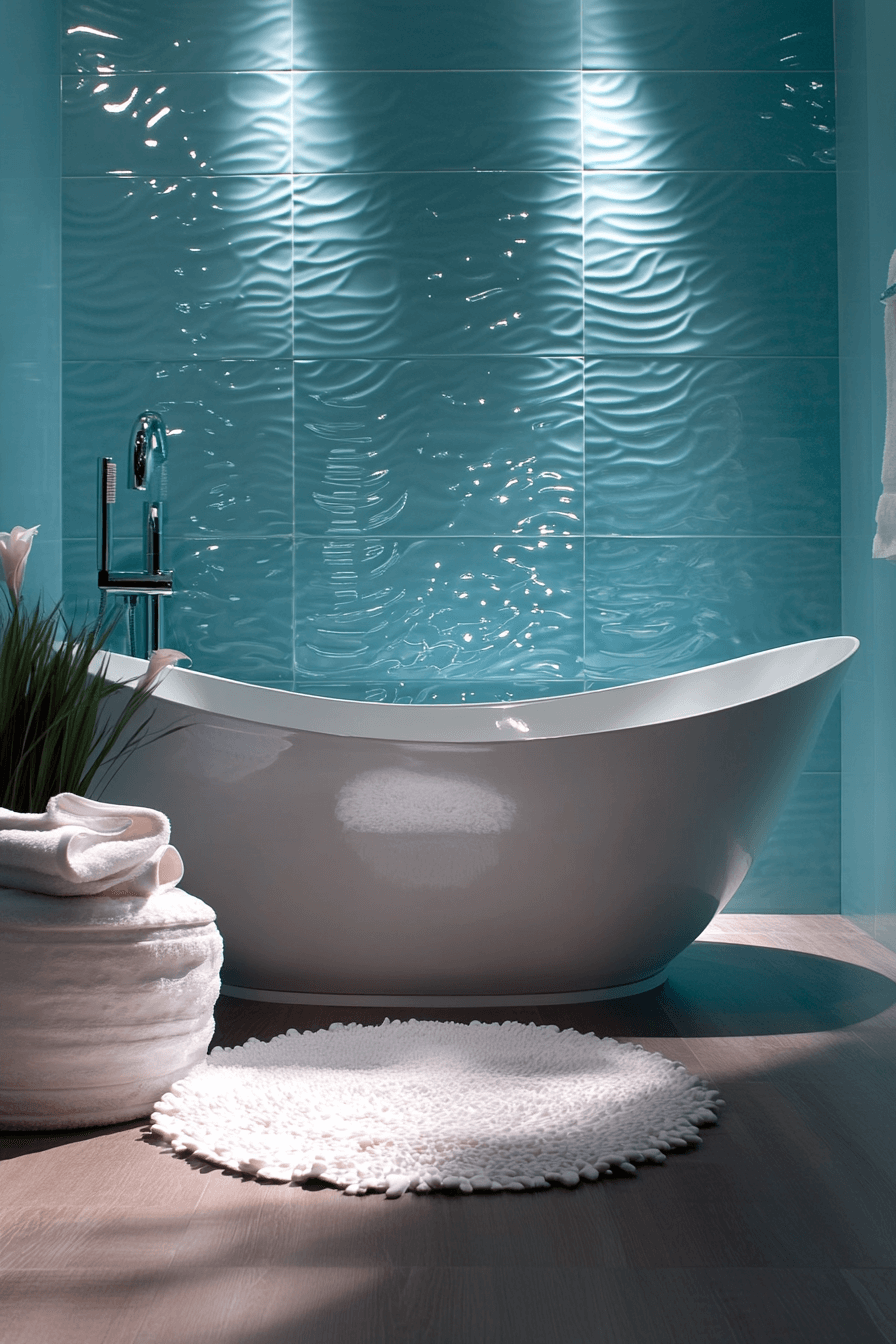 dopamine decor bathroom