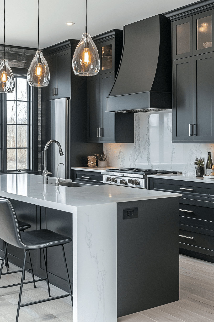 Olive Green Cabinets Kitchen