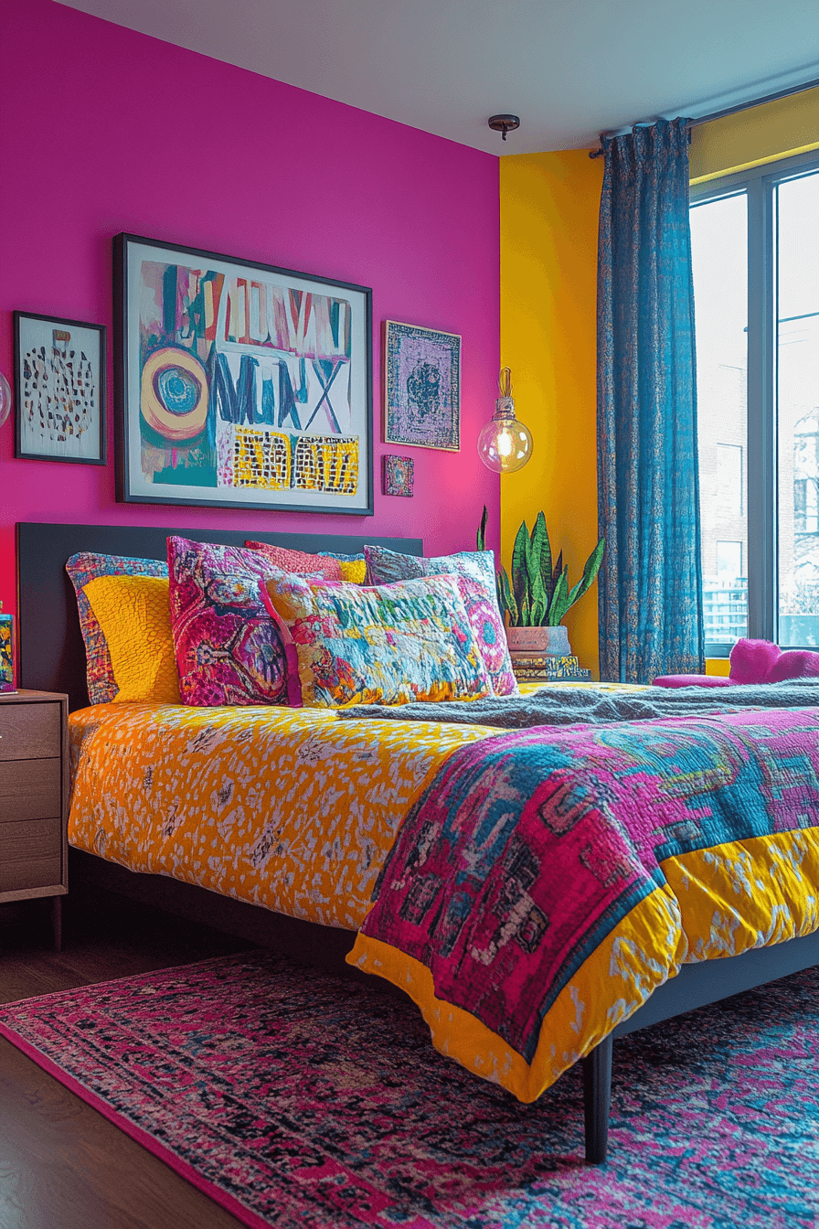 dopamine decor bedroom