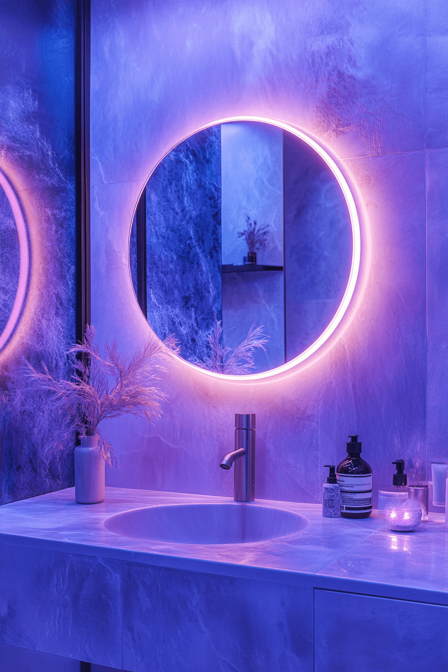 dopamine decor bathroom