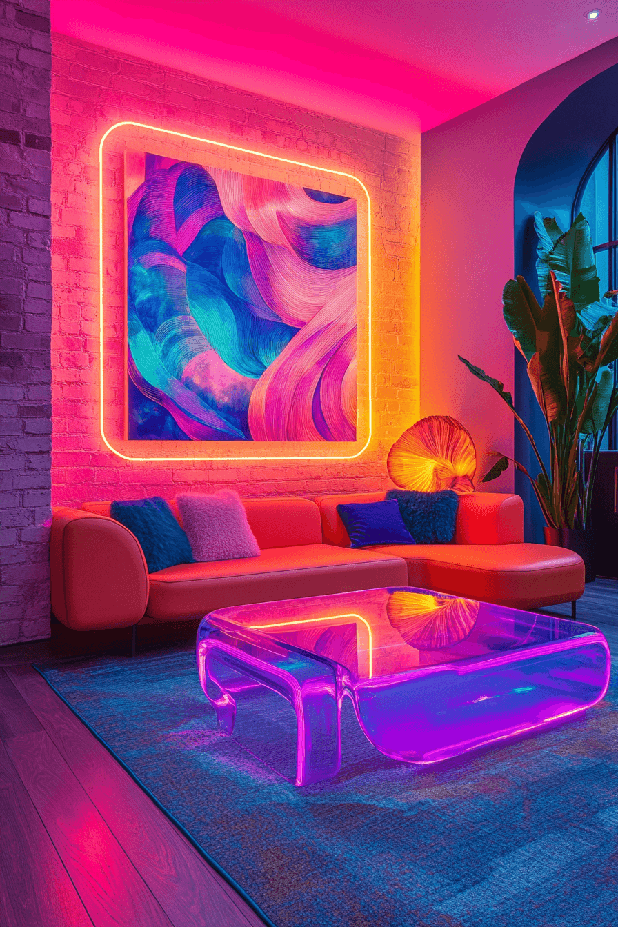 dopamine decor living room