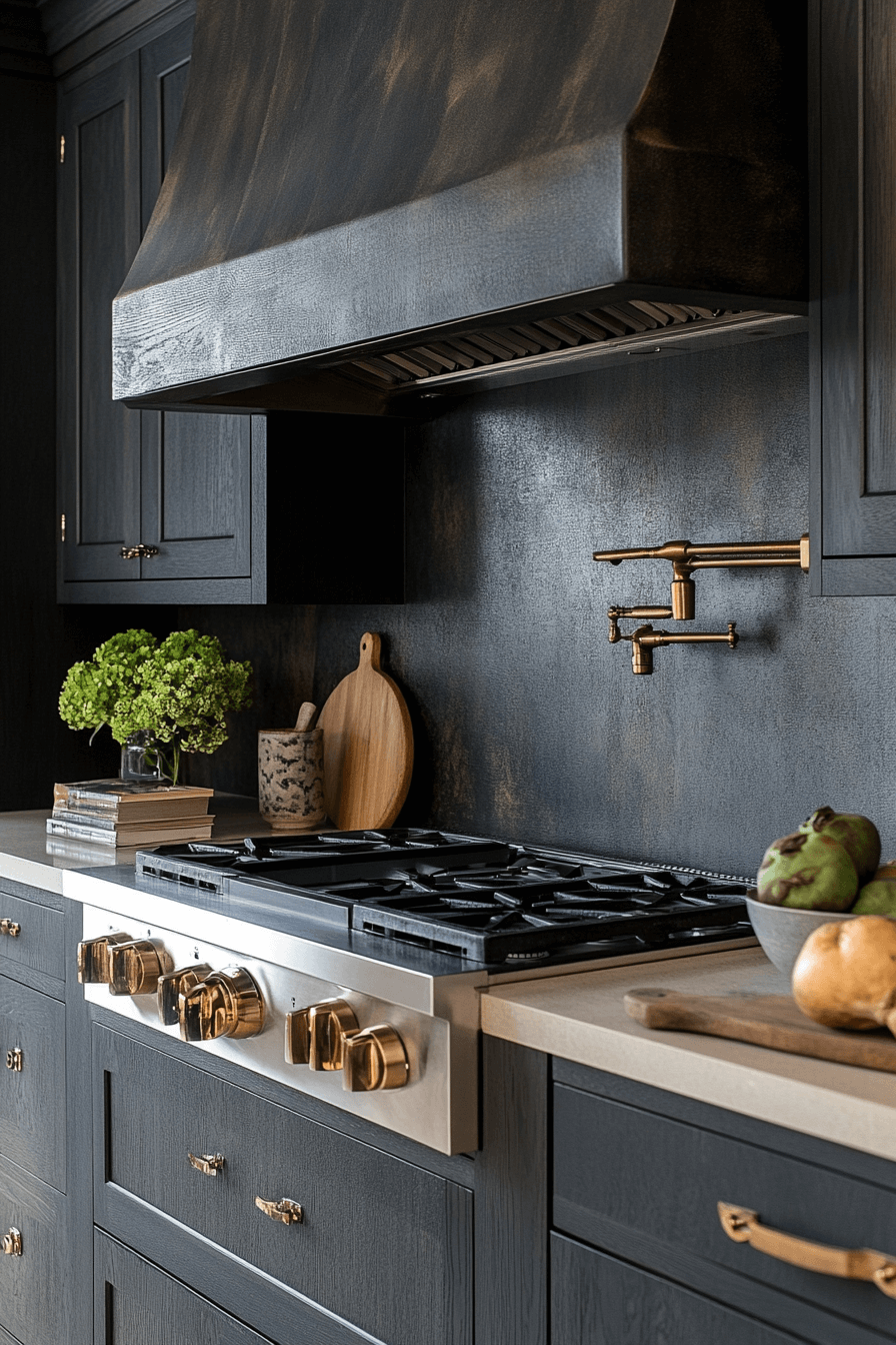 Olive Green Cabinets Kitchen