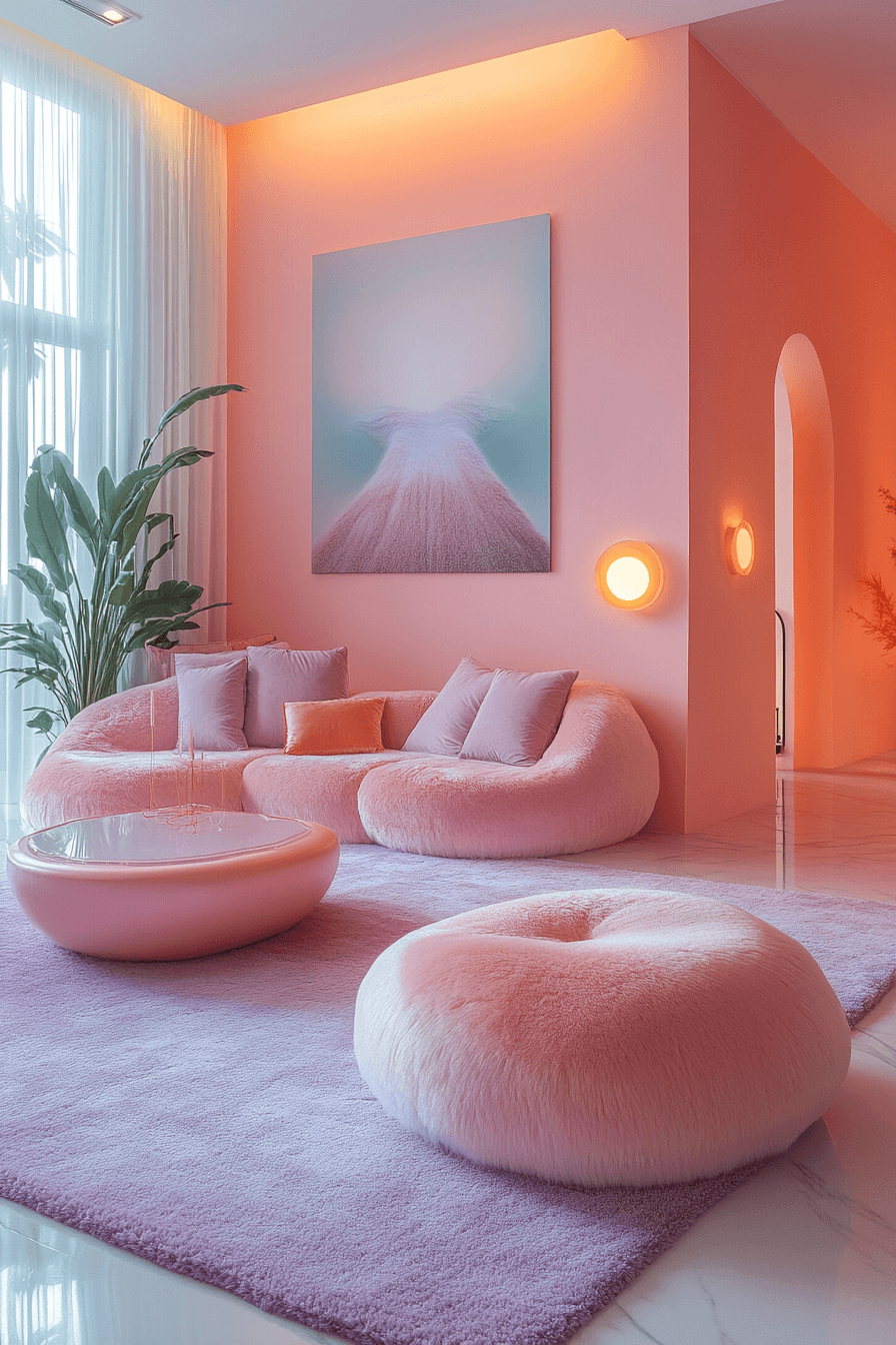 dopamine decor living room