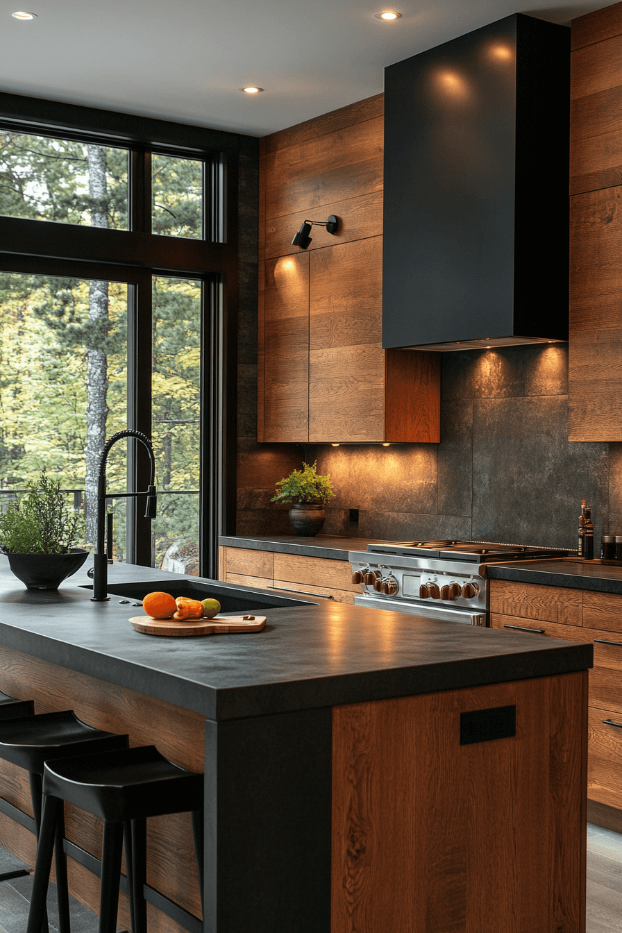 Olive Green Cabinets Kitchen