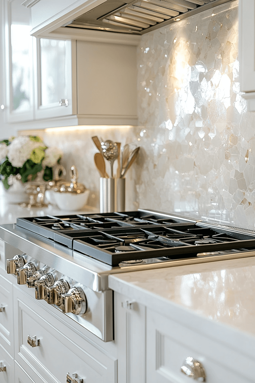 marble backsplash kitchen