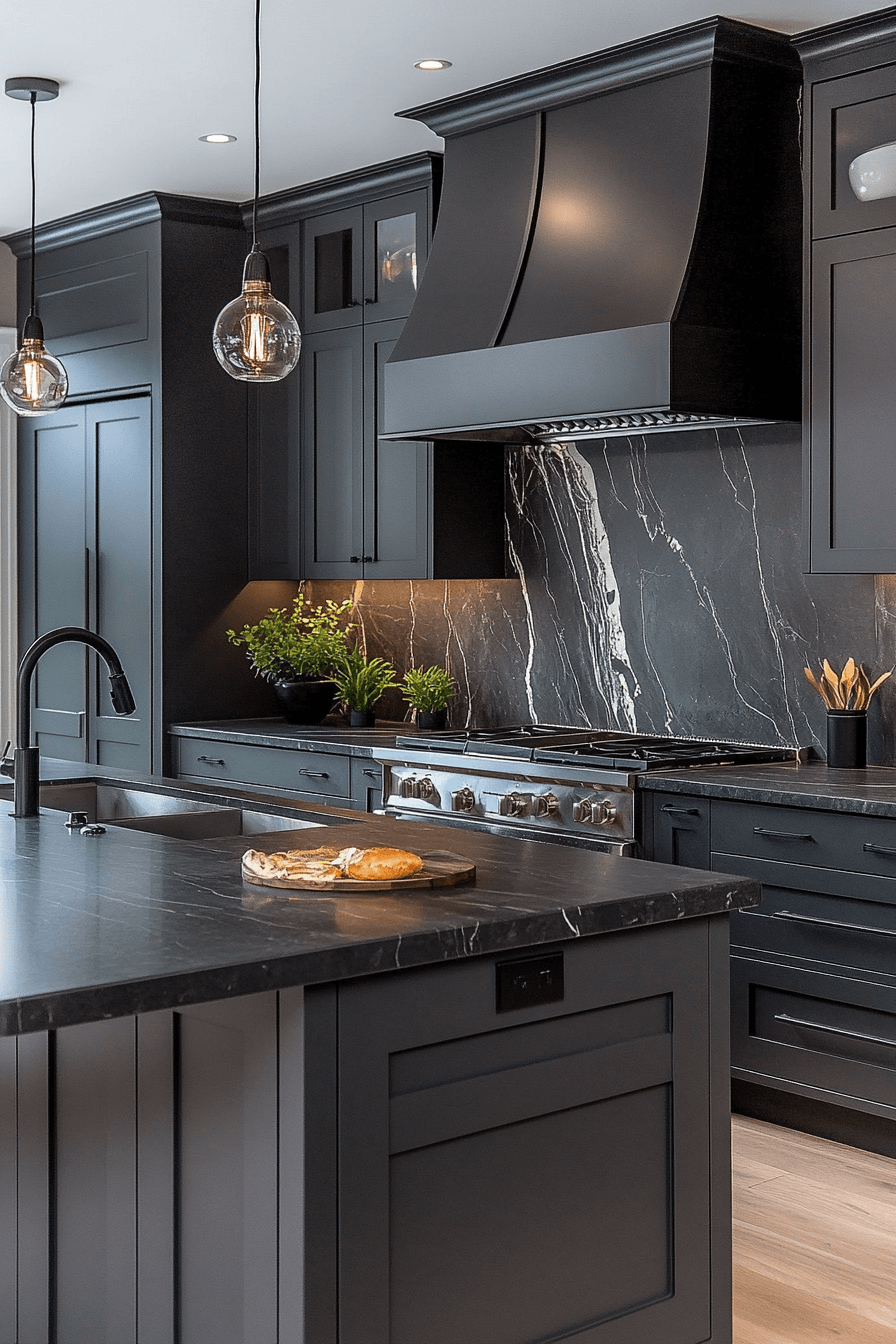 Olive Green Cabinets Kitchen