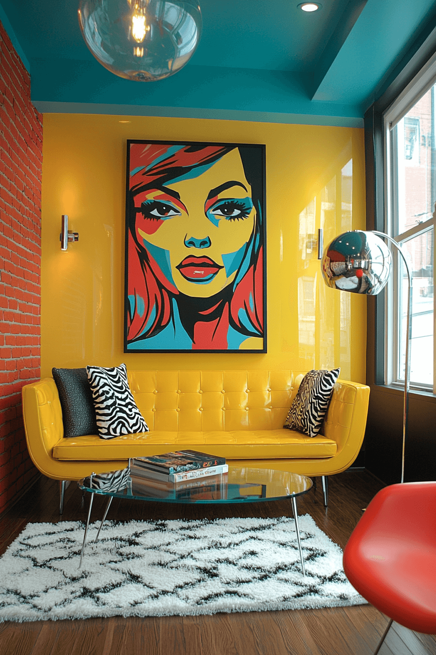 dopamine decor living room