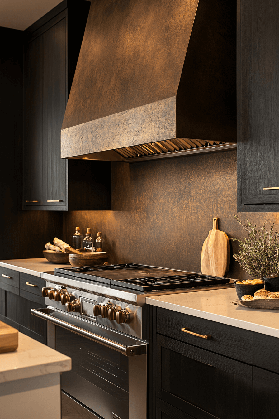 neutral backsplash kitchen