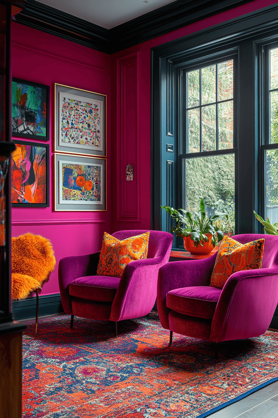 dopamine decor living room