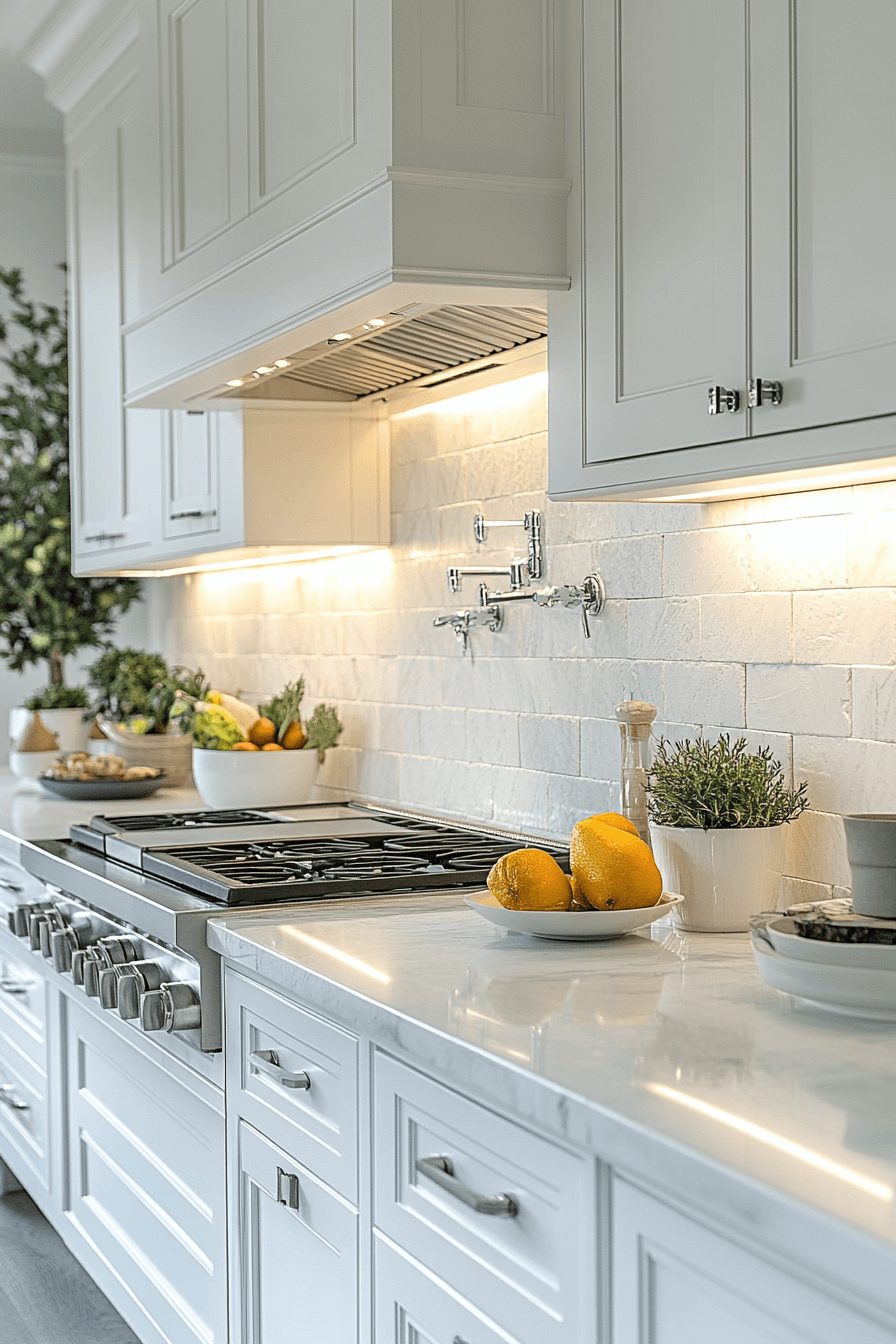 brick backsplash kitchen