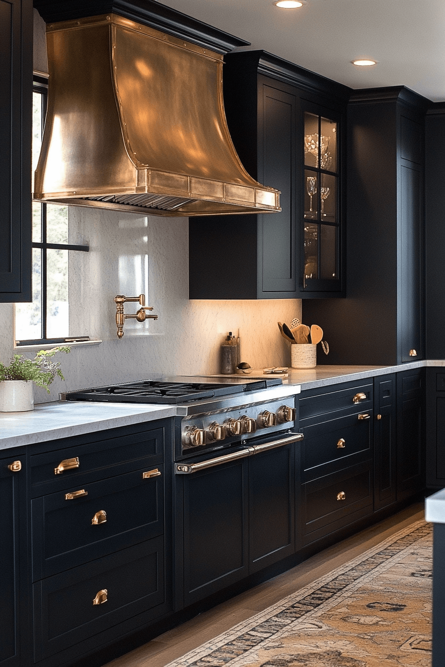 Olive Green Cabinets Kitchen