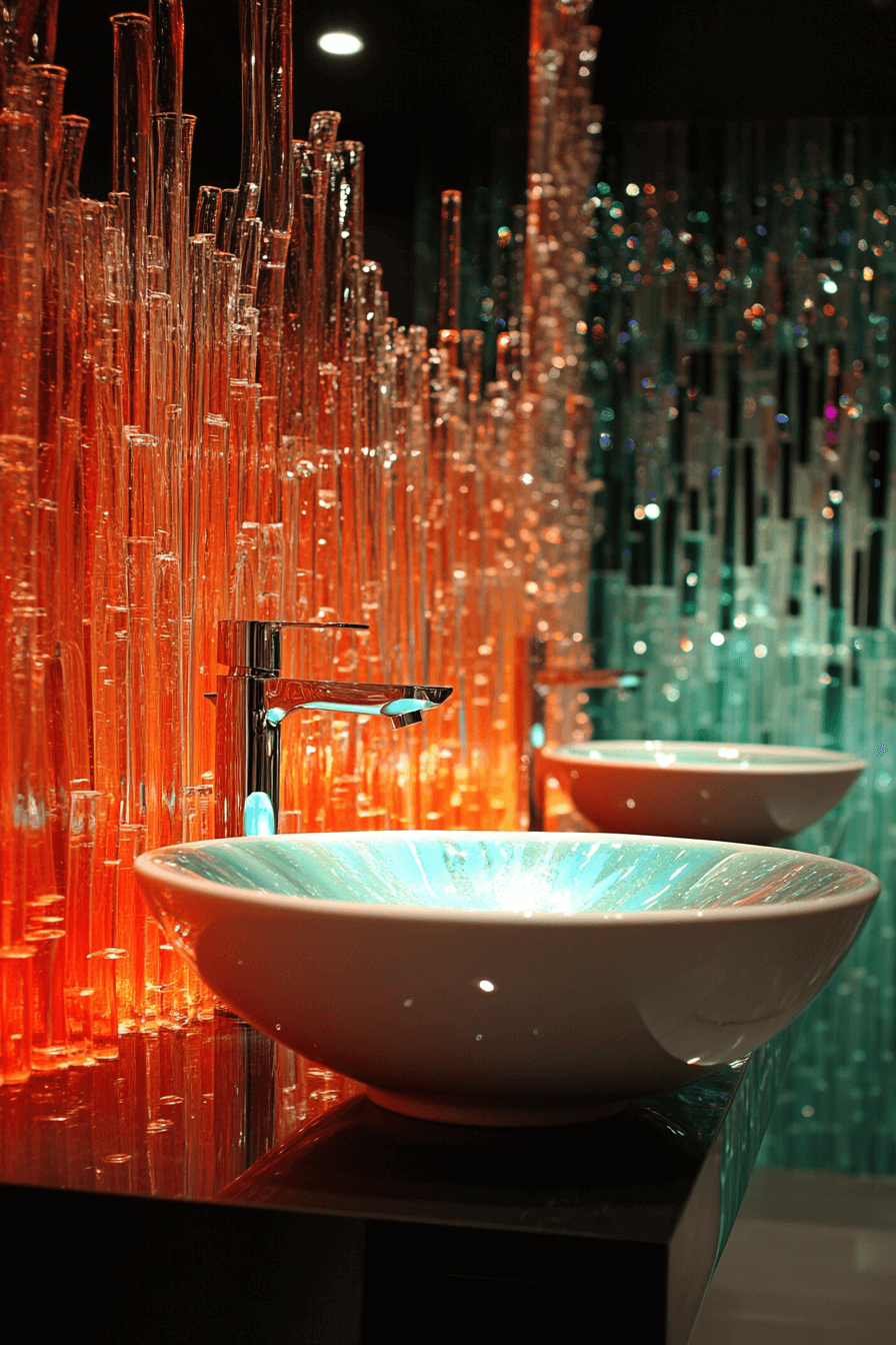 dopamine decor bathroom