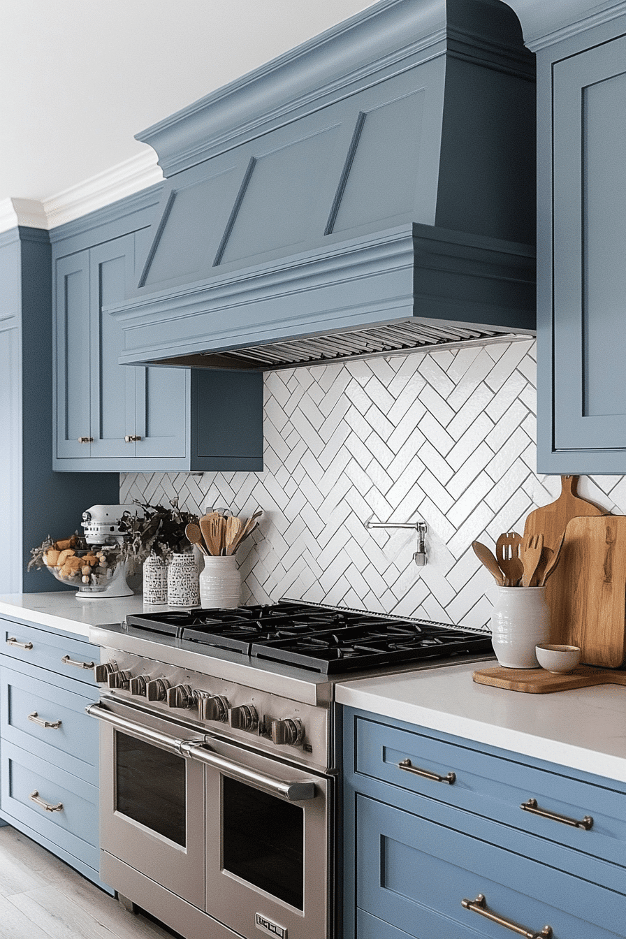 Olive Green Cabinets Kitchen