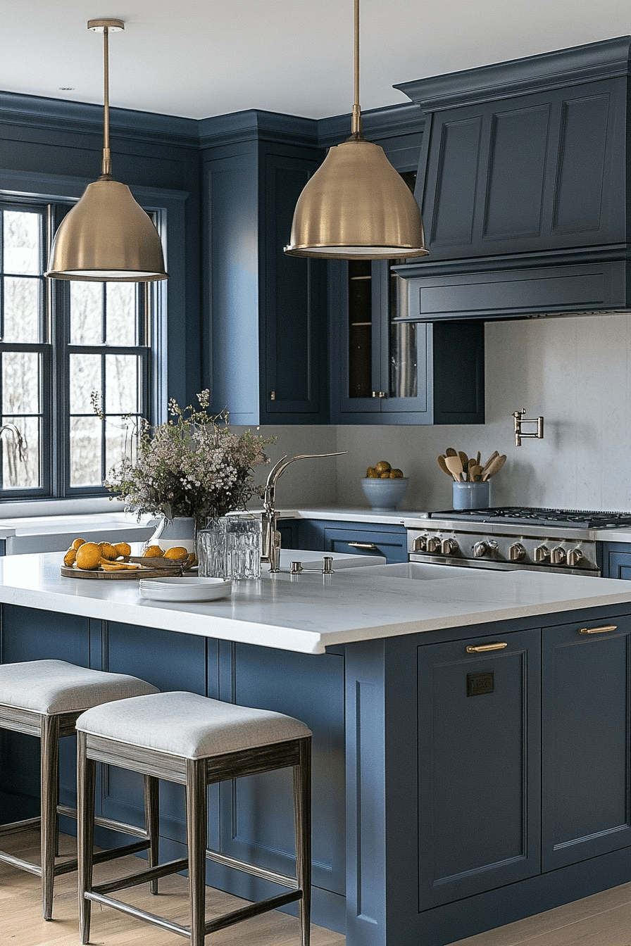 Olive Green Cabinets Kitchen