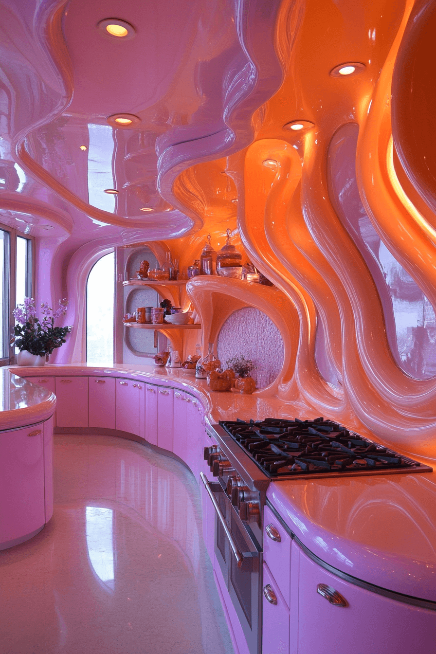 dopamine decor kitchen