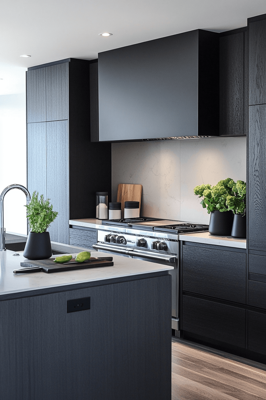 Olive Green Cabinets Kitchen