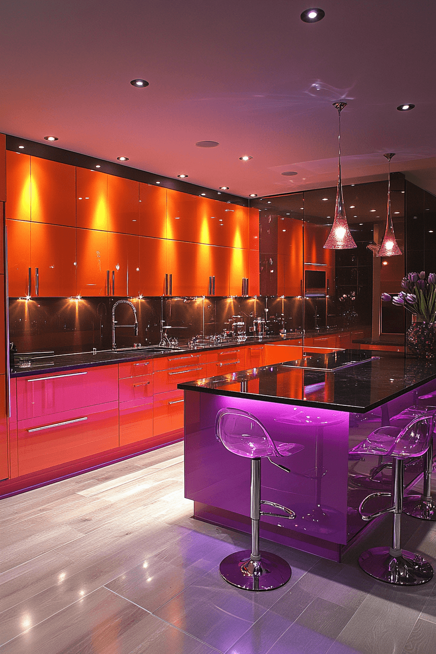 dopamine decor kitchen