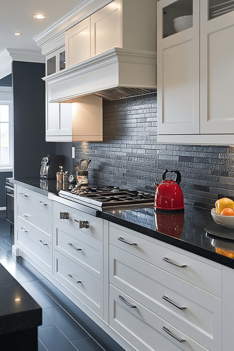 brick backsplash kitchen
