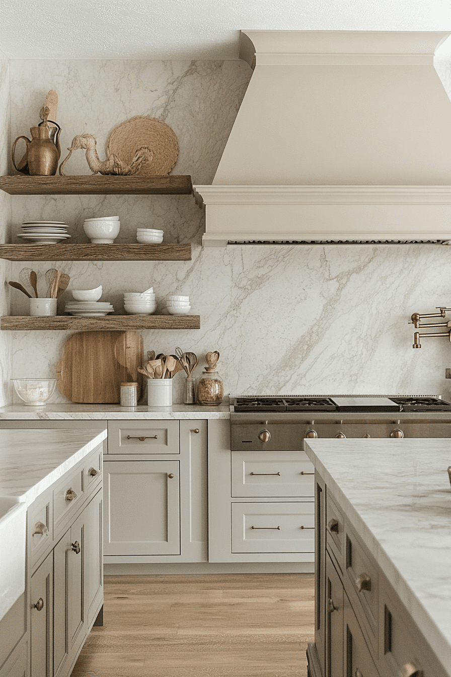 marble backsplash kitchen