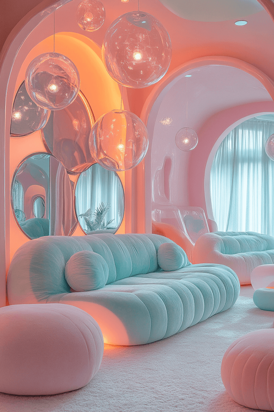 dopamine decor living room