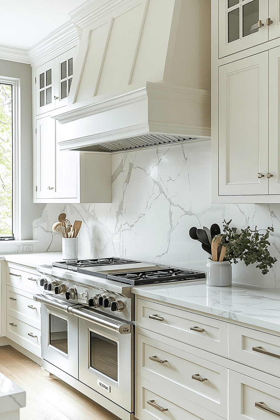 marble backsplash kitchen