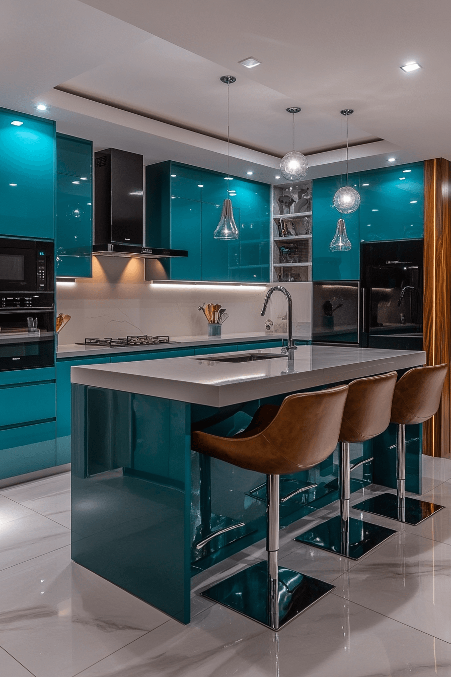 Olive Green Cabinets Kitchen