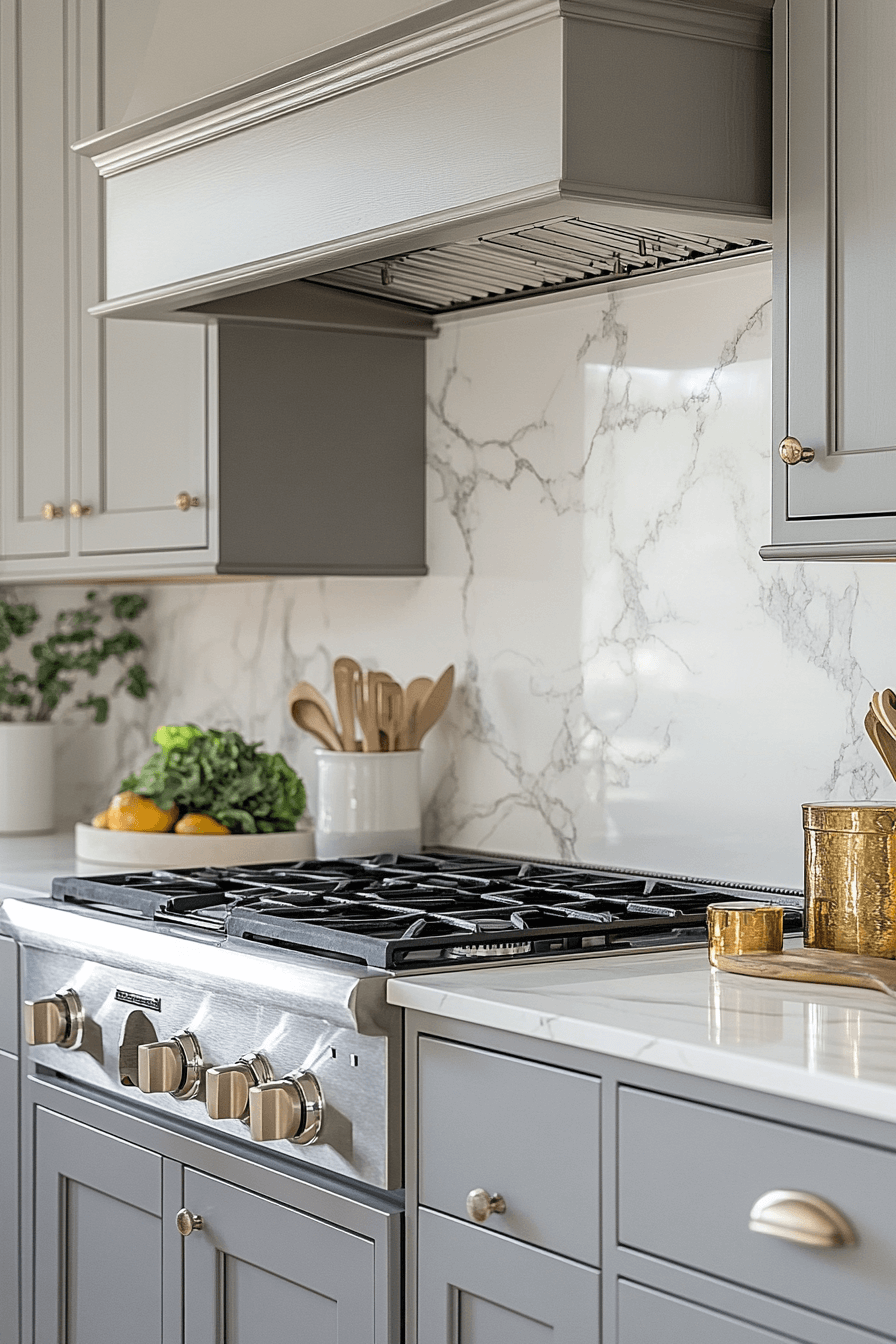 marble backsplash kitchen
