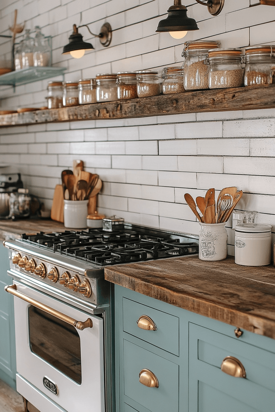 shiplap backsplash kitchen