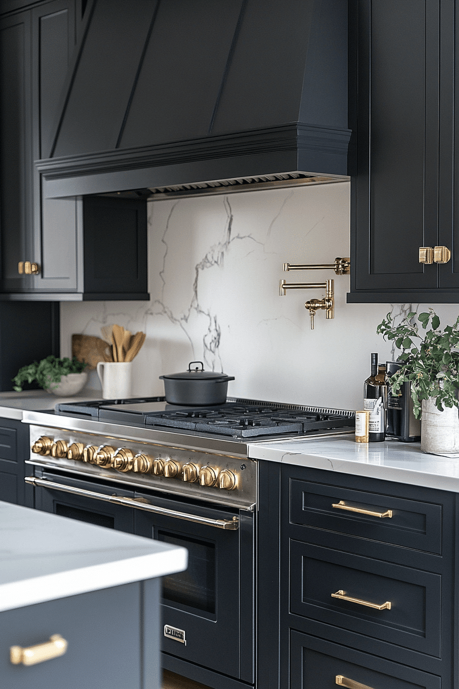 Olive Green Cabinets Kitchen