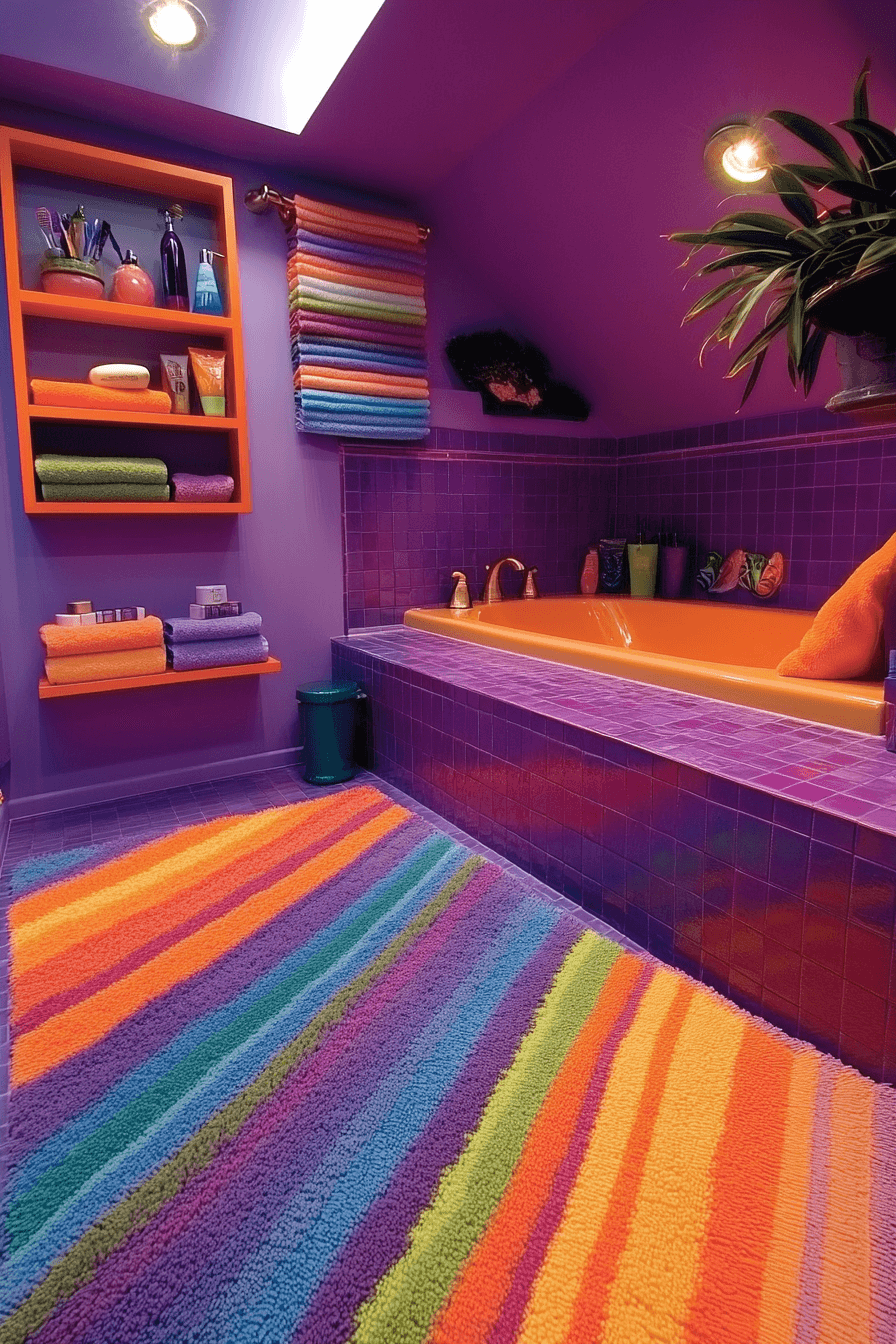 dopamine decor bathroom