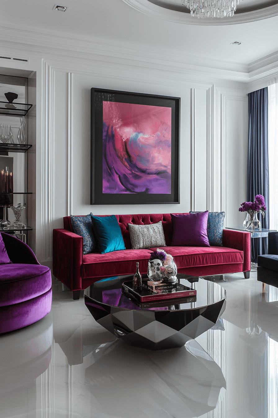 dopamine decor living room