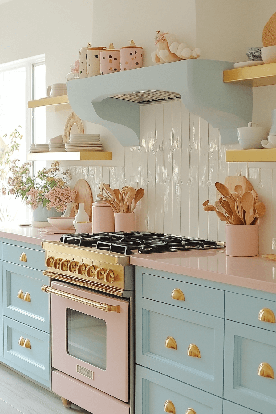 dopamine decor kitchen