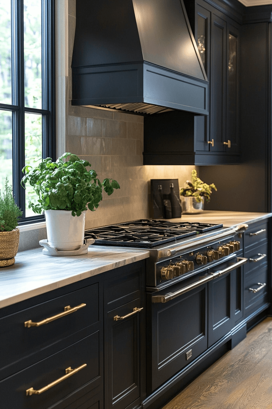 Olive Green Cabinets Kitchen