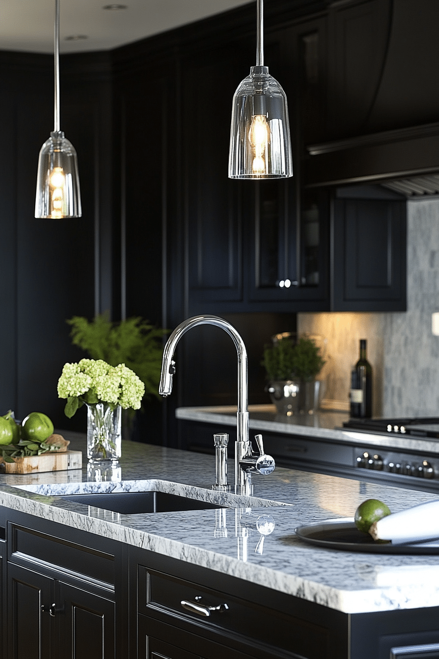 Olive Green Cabinets Kitchen