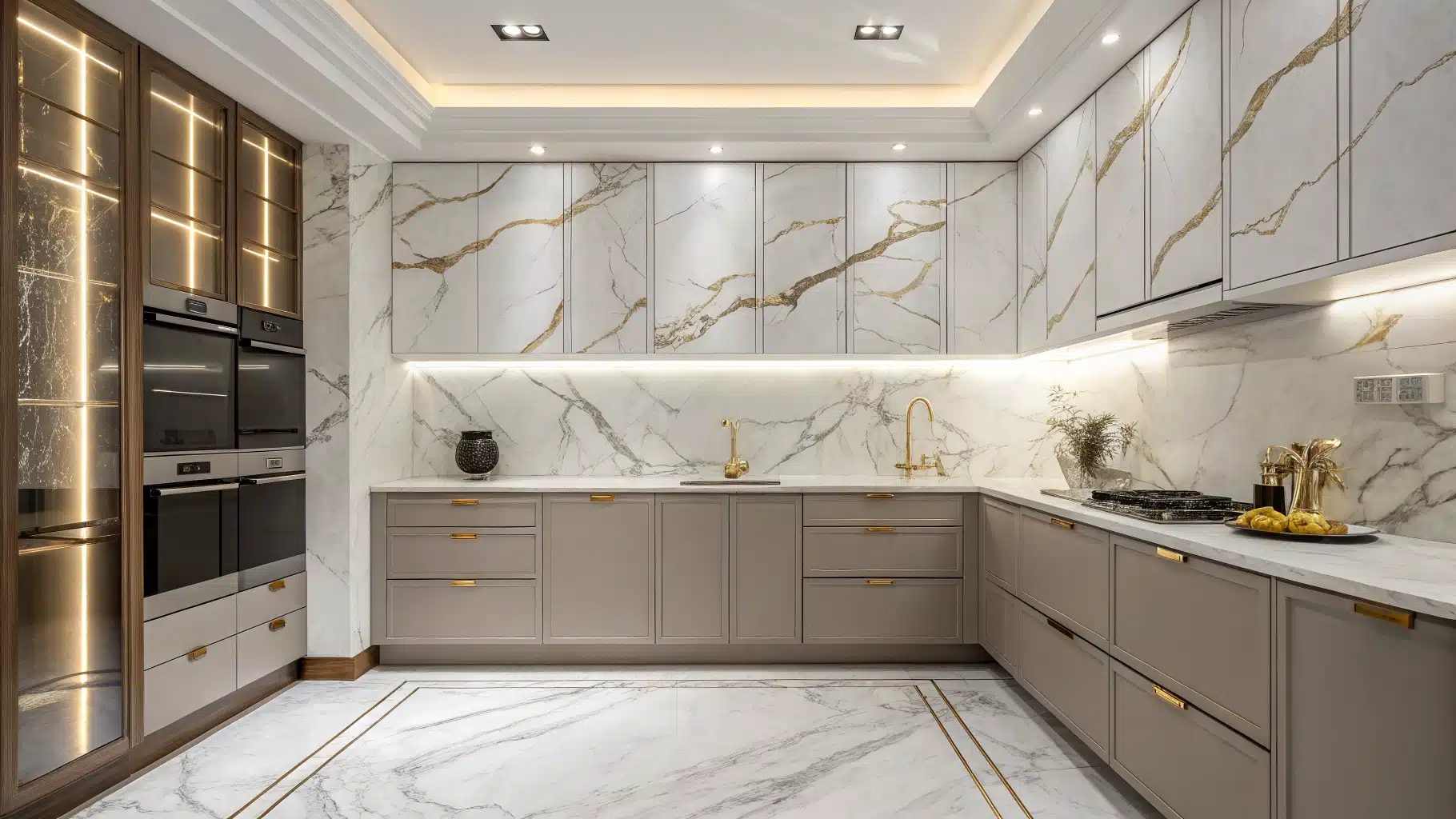 29 Marble Backsplash Kitchen Ideas That Will Take Your Breath Away ...