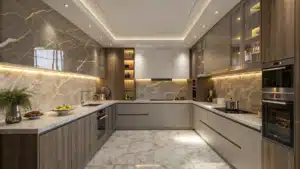 stone backsplash kitchen